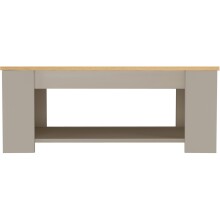 Couchtisch >Helmer< in Natur - 105x41x47cm (BxHxT)