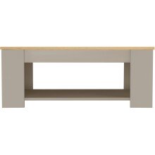 Couchtisch >Helmer< in Natur - 105x41x47cm (BxHxT)