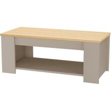 Couchtisch >Helmer< in Natur - 105x41x47cm (BxHxT)