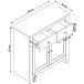 Kommode >Helmer< in Natur - 79x81x35cm (BxHxT)