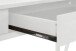 Schreibtisch >Yrsa< in Weiß, Kiefer - 117x77x51cm (BxHxT)