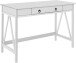 Schreibtisch >Yrsa< in Weiß, Kiefer - 117x77x51cm (BxHxT)