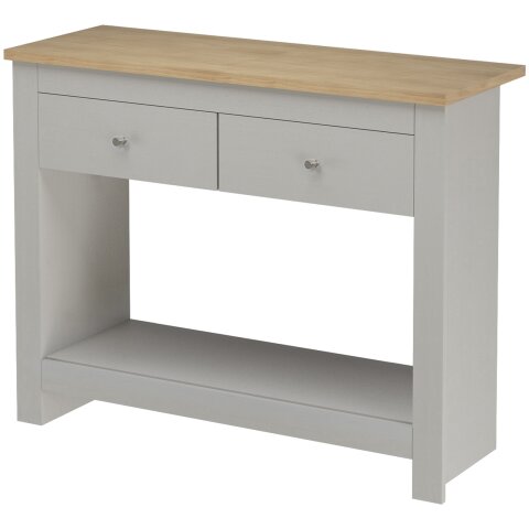 Konsolentisch >Helmer< in Natur - 97x76x35cm (BxHxT)
