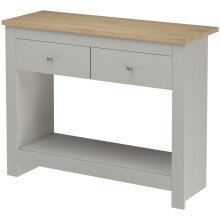 Konsolentisch >Helmer< in Natur - 97x76x35cm (BxHxT)