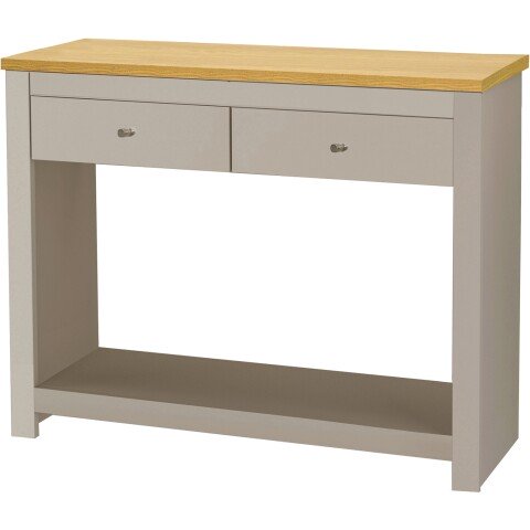 Konsolentisch >Helmer< in Natur - 97x76x35cm (BxHxT)
