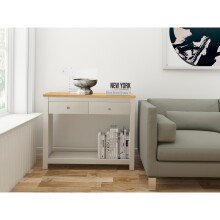 Konsolentisch >Helmer< in Natur - 97x76x35cm (BxHxT)