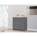 Kommode >Helmer< in Natur - 79x81x35cm (BxHxT)