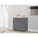 Kommode >Helmer< in Natur - 79x81x35cm (BxHxT)
