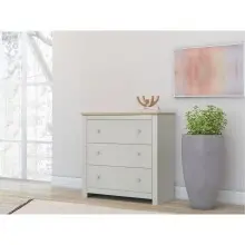 Kommode >Helmer< in Natur - 79x81x35cm (BxHxT)