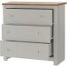 Kommode >Helmer< in Natur - 79x81x35cm (BxHxT)