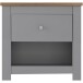 Nachtkommode >Helmer< in Natur - 45x46x35cm (BxHxT)