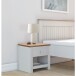 Nachtkommode >Helmer< in Natur - 45x46x35cm (BxHxT)