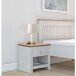 Nachtkommode >Helmer< in Natur - 45x46x35cm (BxHxT)