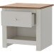 Nachtkommode >Helmer< in Natur - 45x46x35cm (BxHxT)