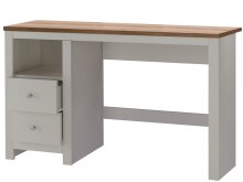 Arbeitstisch >Helmer< in Natur - 120x76x50cm (BxHxT)