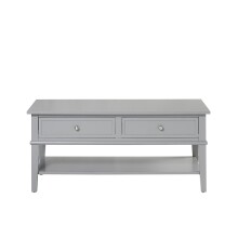 Couchtisch >Ragnhild< in Grau, MDF, Farbe, Holz -...