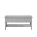Couchtisch >Ragnhild< in Grau, MDF, Farbe, Holz - 103x46x52cm (BxHxT)