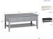 Couchtisch >Ragnhild< in Grau, MDF, Farbe, Holz - 103x46x52cm (BxHxT)