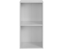 Schuhkommode >Sindre< in Weiß, MDF - 43x85x35cm (BxHxT)