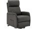 TV-Sessel >Toril< in Grau, Stoff - 66x156x89cm (BxHxT)