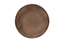 Couchtisch >Synne< in Kupfer, Metall - 41x46x41cm (BxHxT)