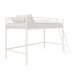 Hochbett >Tore< in Weiß, Metall - 207x129x130cm (BxHxT)