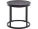 Couchtisch >Trygve< in Schwarz, MDF - 50x46x50cm (BxHxT)