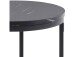 Couchtisch >Trygve< in Schwarz, MDF - 50x46x50cm (BxHxT)