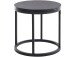 Couchtisch >Trygve< in Schwarz, MDF - 50x46x50cm (BxHxT)