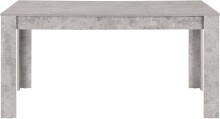 Esstisch >Egil< in Grau, MDF - 160x75x90cm (BxHxT)