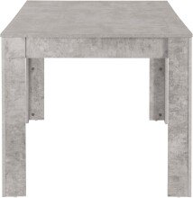 Esstisch >Egil< in Grau, MDF - 160x75x90cm (BxHxT)