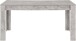 Esstisch >Egil< in Grau, MDF - 160x75x90cm (BxHxT)