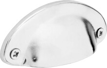 Waschbeckenunterschrank >Emrik< in Weiß - 60x55x30cm (BxHxT)