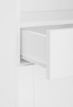 Waschbeckenunterschrank >Emrik< in Weiß - 60x55x30cm (BxHxT)