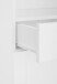 Waschbeckenunterschrank >Emrik< in Weiß - 60x55x30cm (BxHxT)