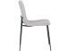 Küchenstuhl 2er-Set >Hilda< in Grau, Stoff - 56x83x43cm (B/H/T)