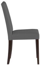Esszimmerstuhl 2er-Set >Lillemor< in Braun, PU - 43x94x57cm (B/H/T)