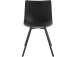 Esszimmerstuhl 2er-Set >Lavrans< in Schwarz, Kunststoff/Webstoff - 46x85x53cm (B/H/T)