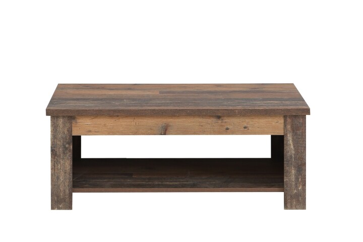 Couchtisch >CLIF< in Old Wood Vintage - 110x45,2x65cm (BxHxT)