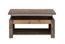 Couchtisch >CLIF< in Old Wood Vintage -...