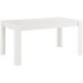 Küchentisch >Egil< in Weiß, MDF - 160x75x90cm (BxHxT)