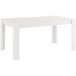 Küchentisch >Egil< in Weiß, MDF - 160x75x90cm (BxHxT)
