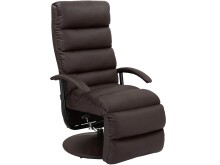 TV-Sessel >Njord< in Braun, PU - 64x109x93cm (BxHxT)