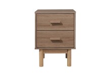 Nachtkommode >Orvar< in Natur - 40x55x44cm (BxHxT)