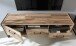 Wohnwand >HUD< in Stabeiche  - 284x196,9x52cm (BxHxT)