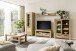 Couchtisch >SILIAS< in Wildeiche teilmassiv - 115x65x46 (BxHxT)