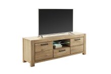 Lowboard >SILIAS< in natur geölt, Wildeiche...