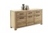 Sideboard >SILIAS< in natur geölt, Weildeiche teilmassiv - 172x85x45 (BxHxT)