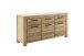 Sideboard >SILIAS< in natur geölt, Weildeiche teilmassiv - 172x85x45 (BxHxT)