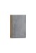 Hängeschrank >Paris< in Betongrau, Wotaneiche, MDF - 40x64x20cm (BxHxT)